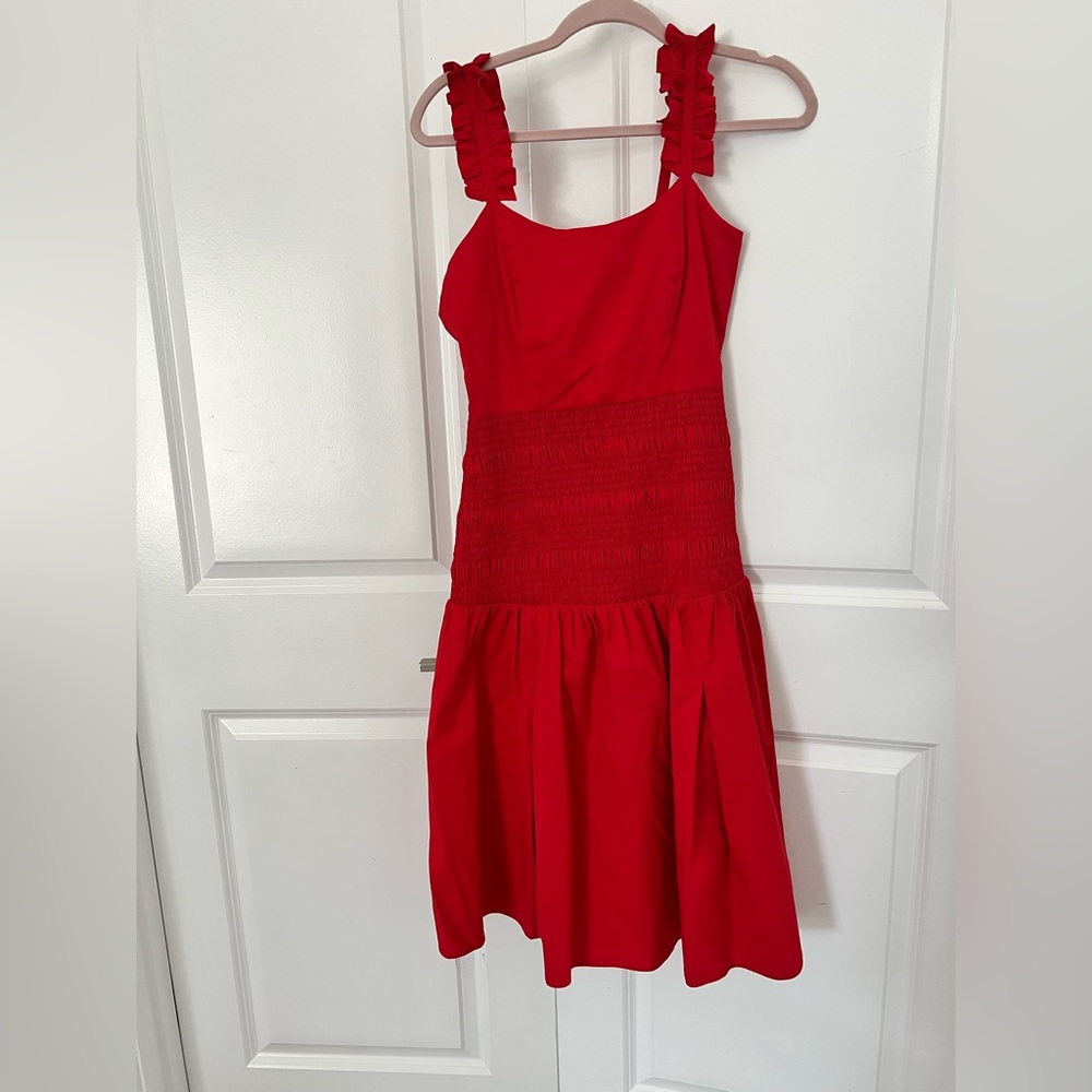 Red dress